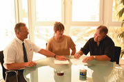 Clients at masa